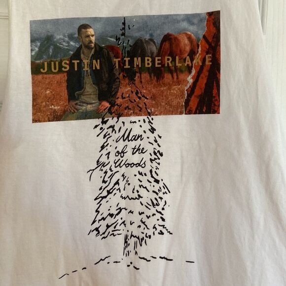 Justin Timberlake- Tour Tank Top large - Picture 2 of 4
